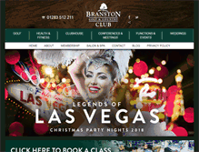 Tablet Screenshot of branstonclub.co.uk